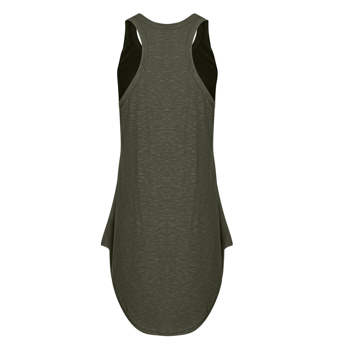 U Neck Sleeveless Shaped Dress