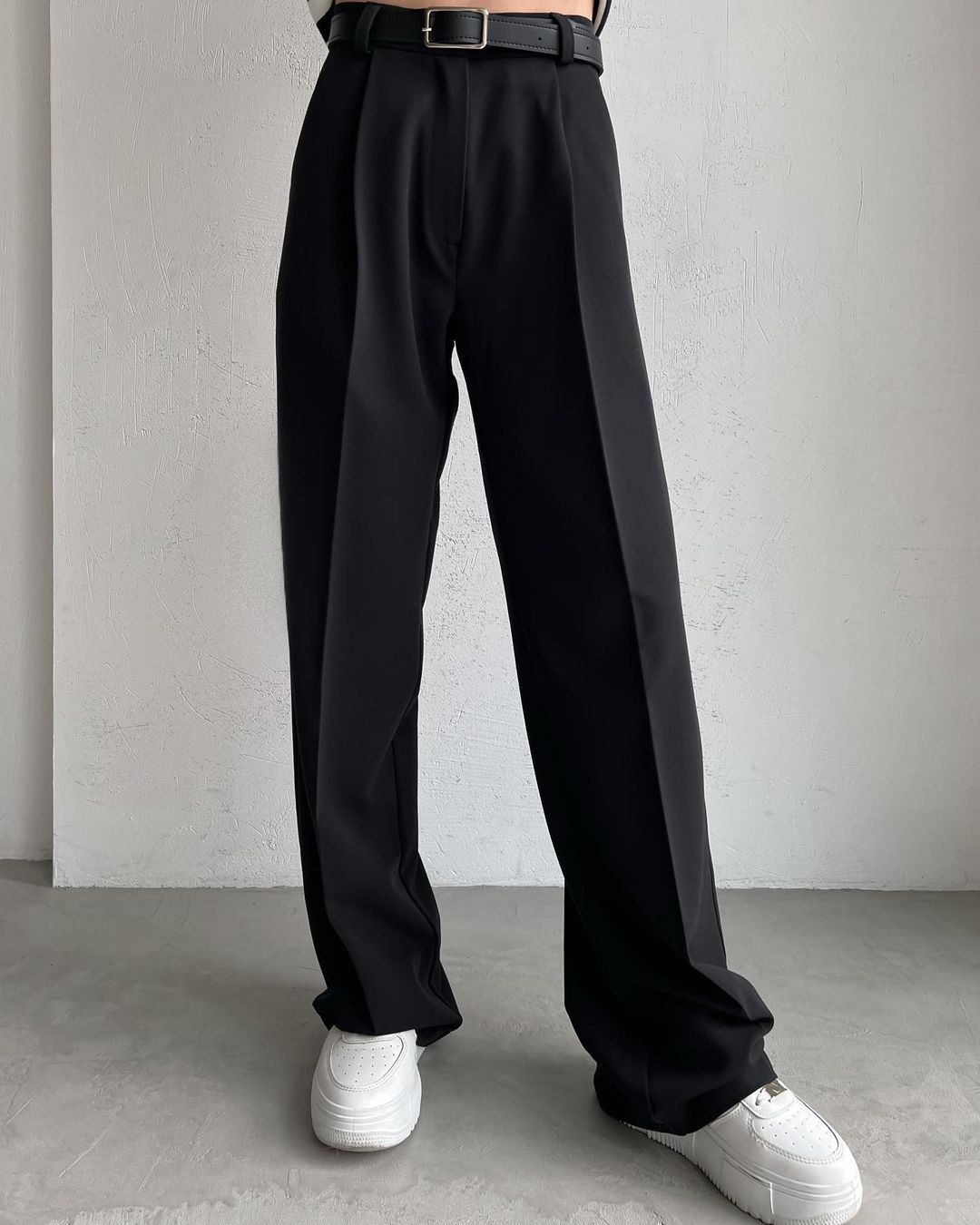 Office Loose Straight Work Pants