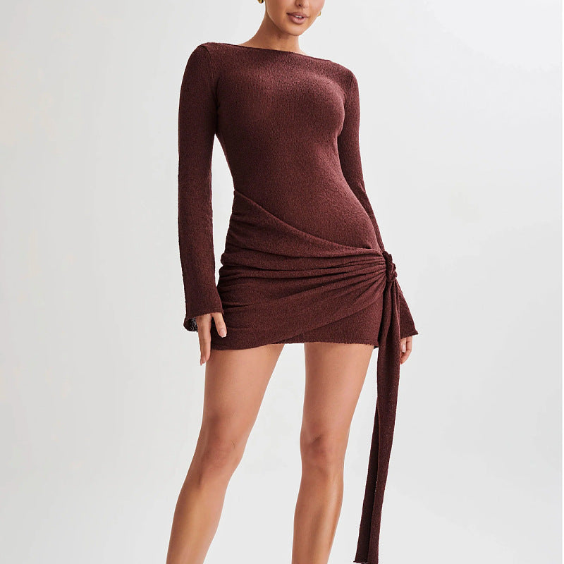 Summer High Grade Sexy Sexy Knitted Dress