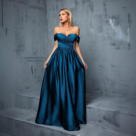 Ball Tube Top Evening Dress JoyEase - Fashally.com