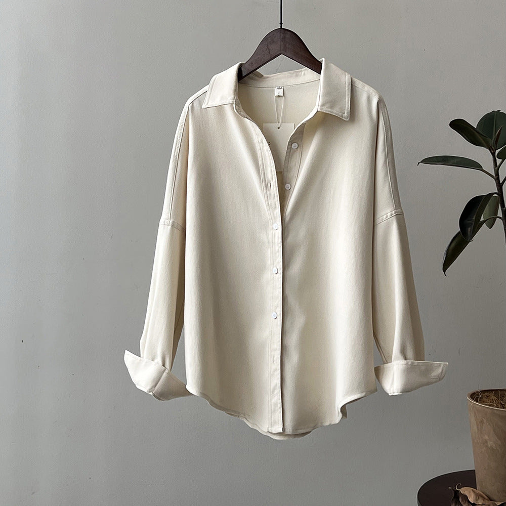 Chemise brossée vintage