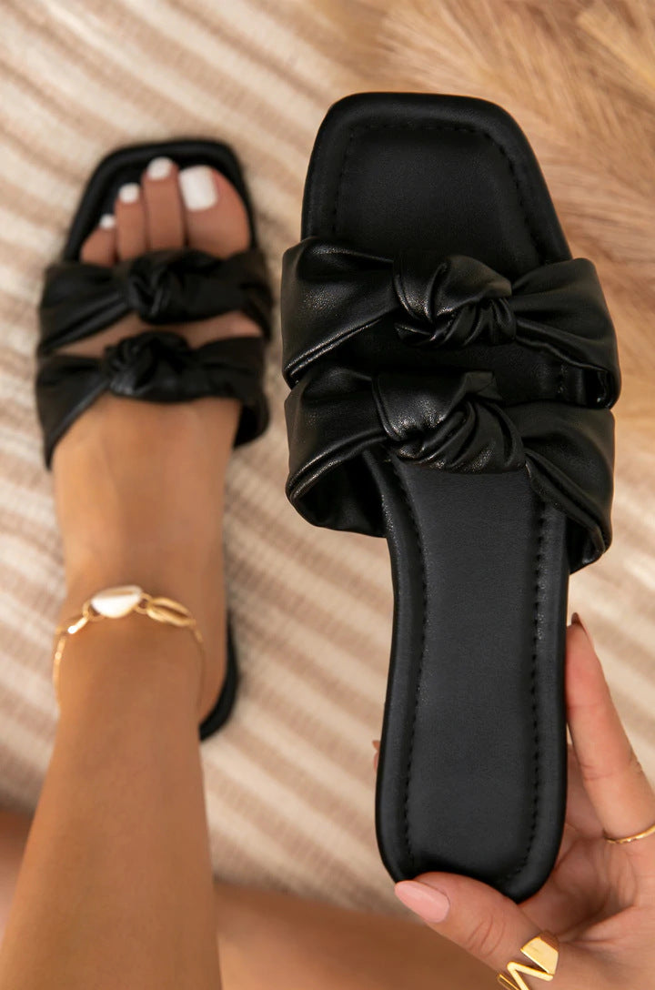 Hollow Out Cutout Sandals Beach Shoes