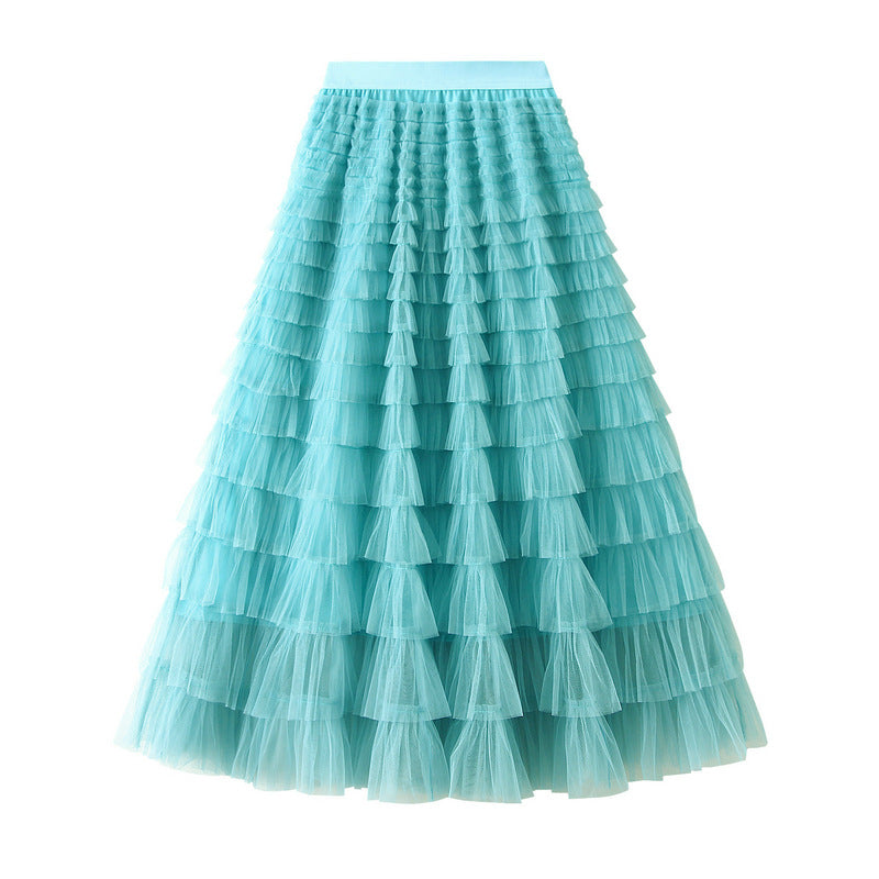 Fairy Yarn Pleated Skirt