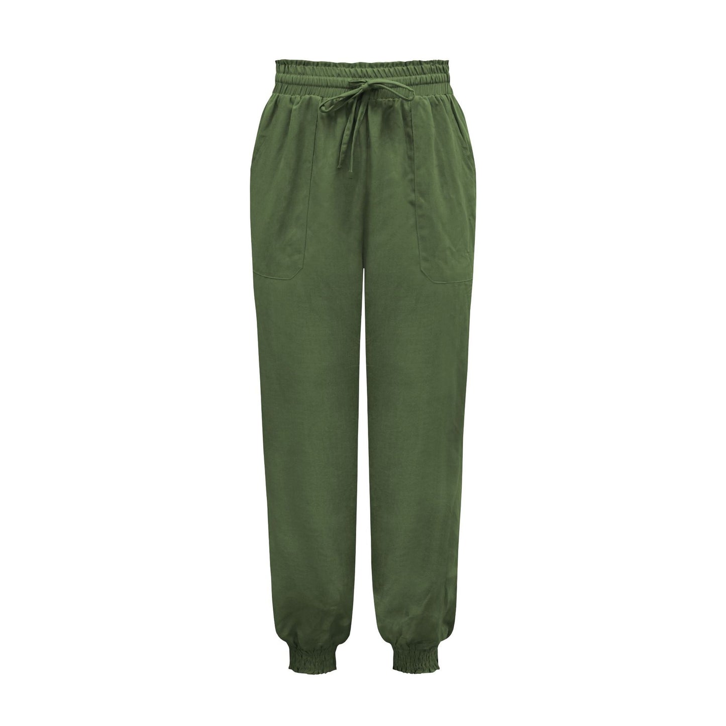 Solid Color Comfort Casual Trousers