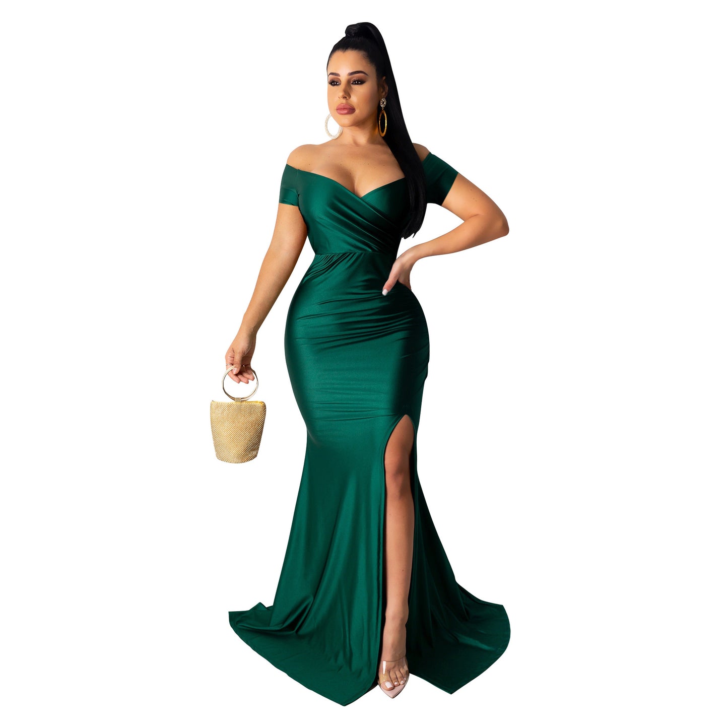 Sexy Dress Nightclub V neck Formal Dress