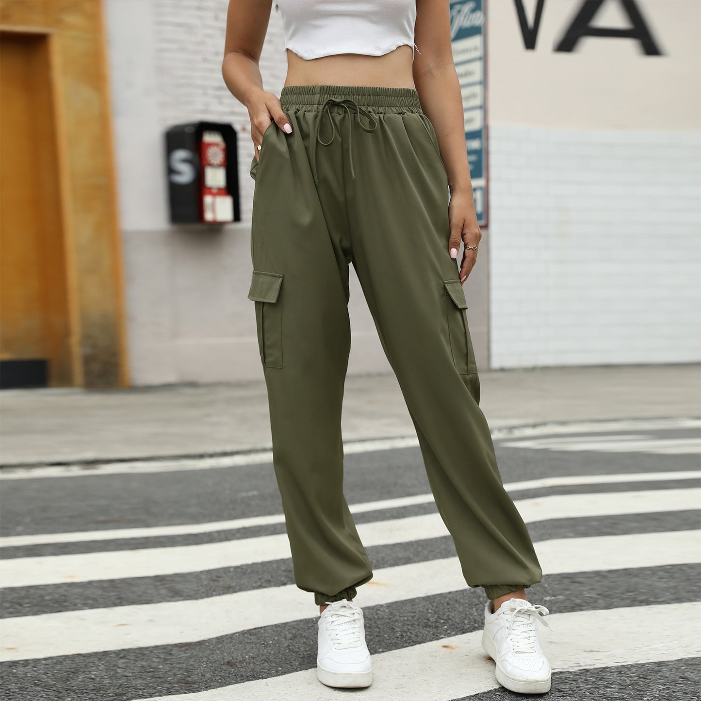 Lacing Loose Cargo Pants