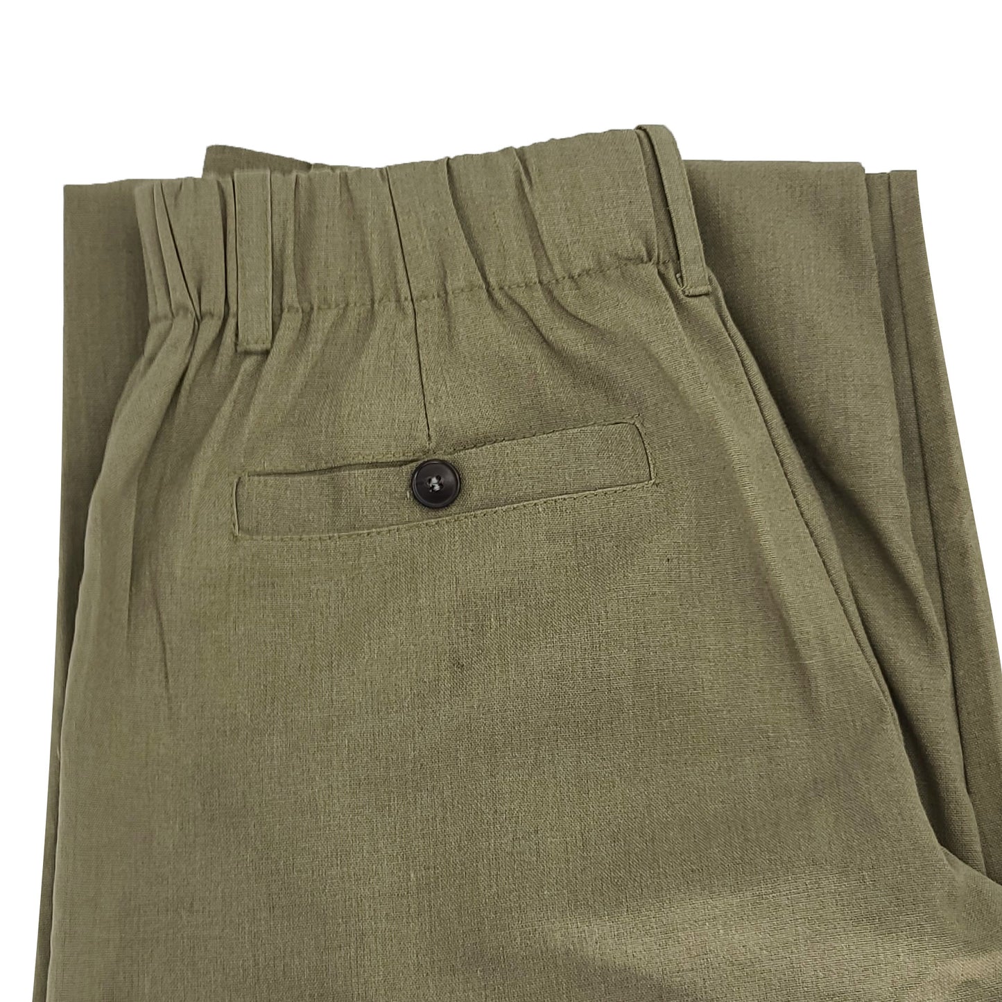 Linen Cotton Breathable Straight Leg Pants