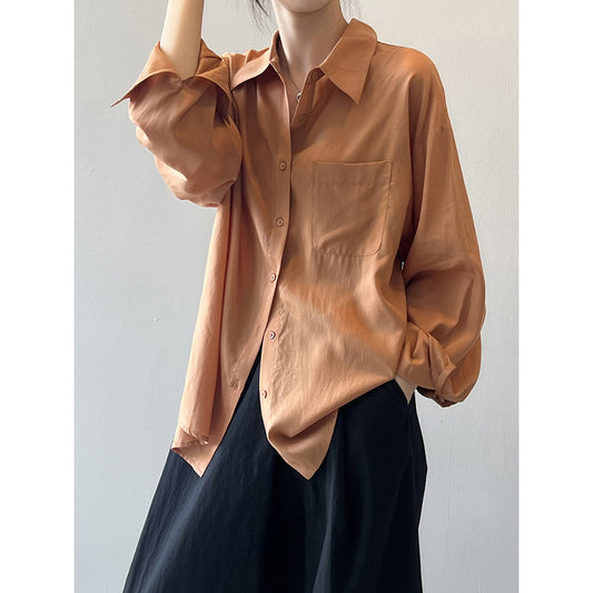 Long Sleeved Loose Shirt YANSOO - Fashally.com