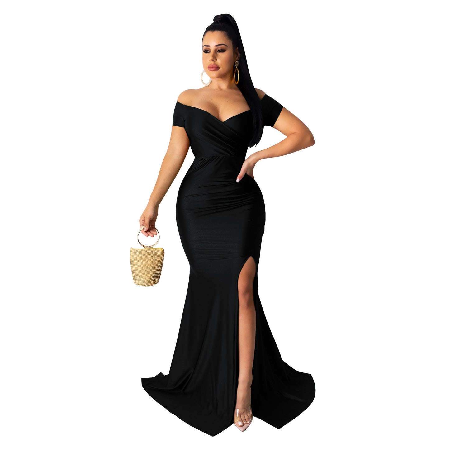 Sexy Dress Nightclub V neck Formal Dress