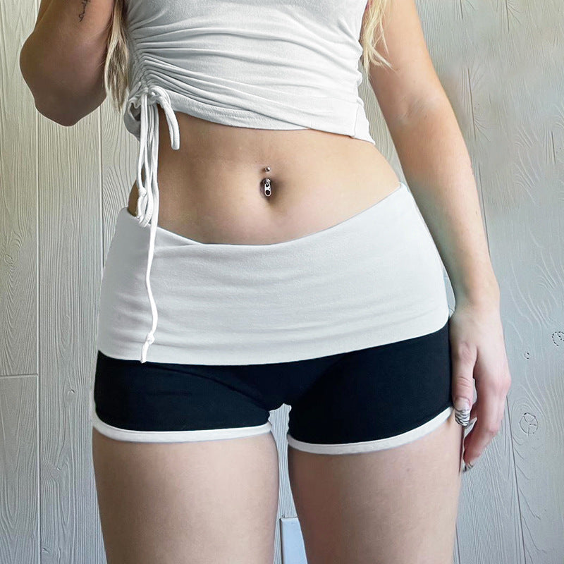 Sexy Low Waist Hip Wrapped Shorts