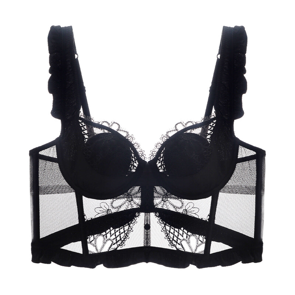 French Lace Sexy Lingerie Vest