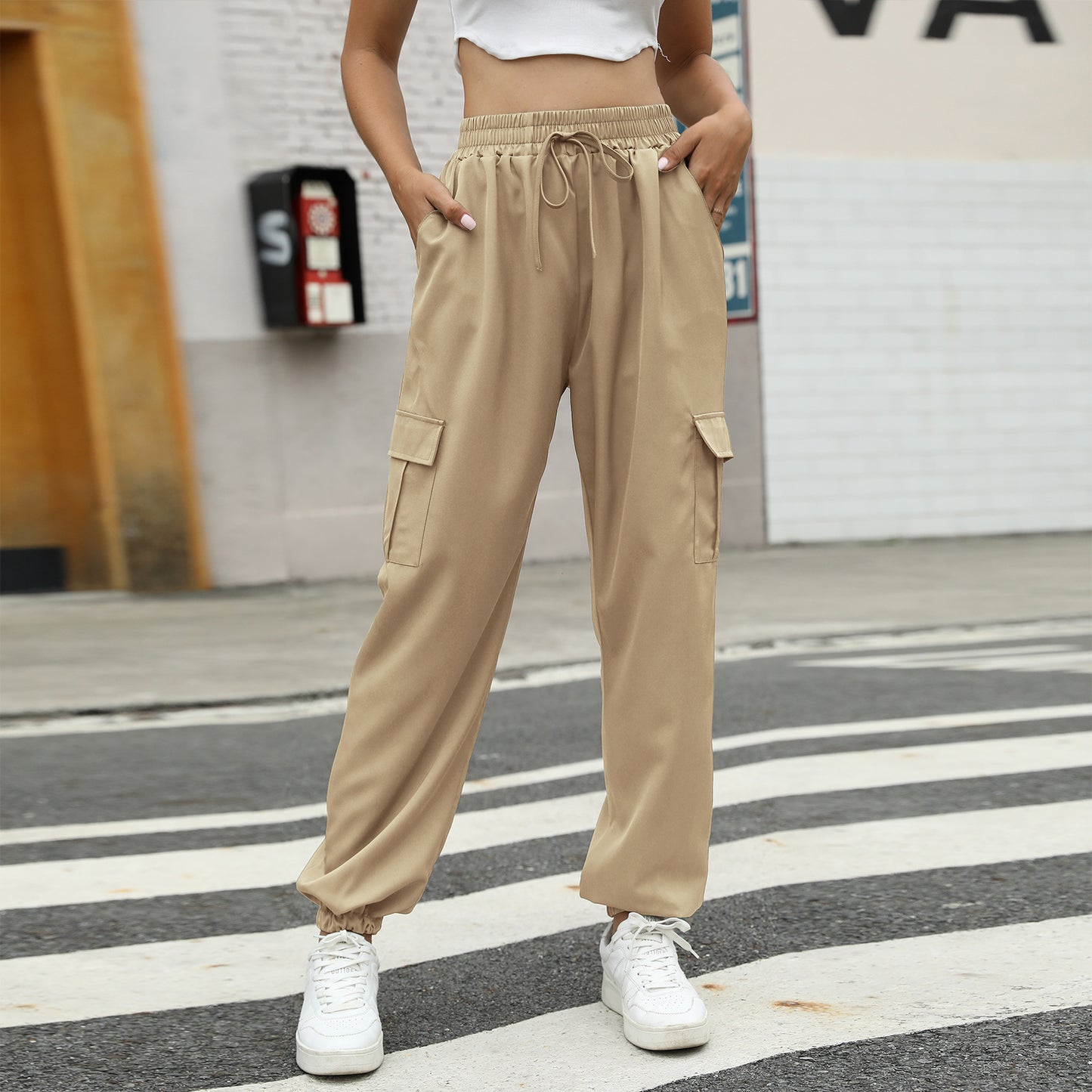 Lacing Loose Cargo Pants