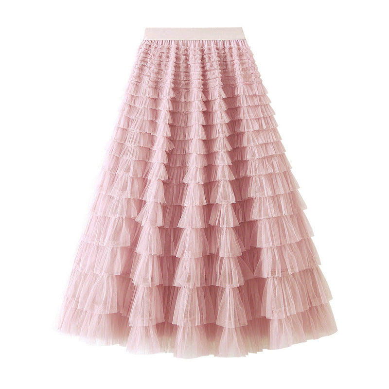 Fairy Yarn Pleated Skirt