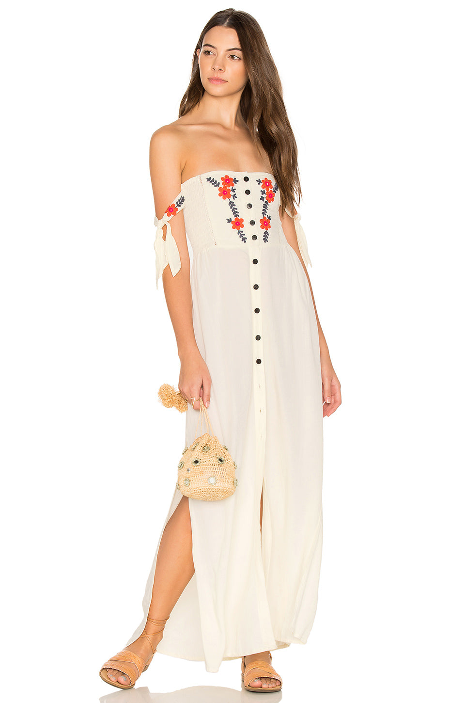 Bohemian Vacation Embroidered Dress