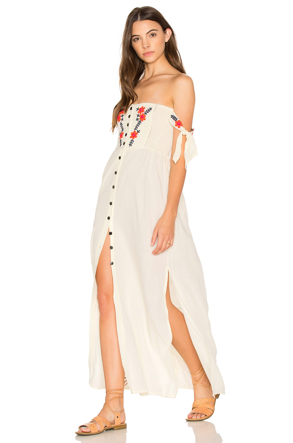 Bohemian Vacation Embroidered Dress