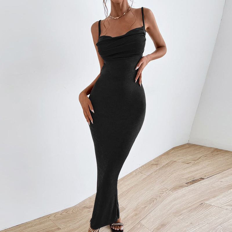 Sexy Backless Slim Fit Camisole Dress