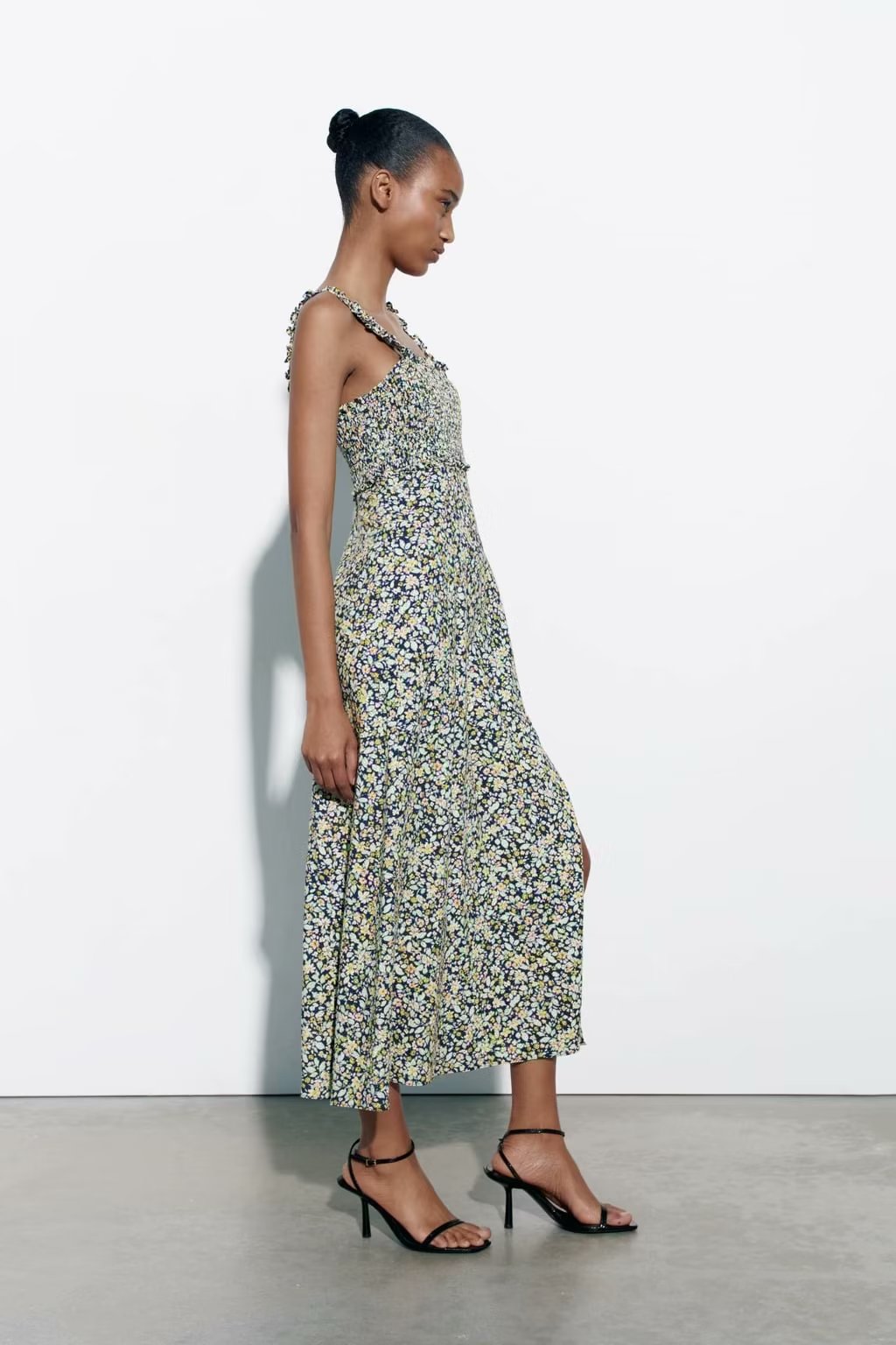 Summer Printed Strap Dress