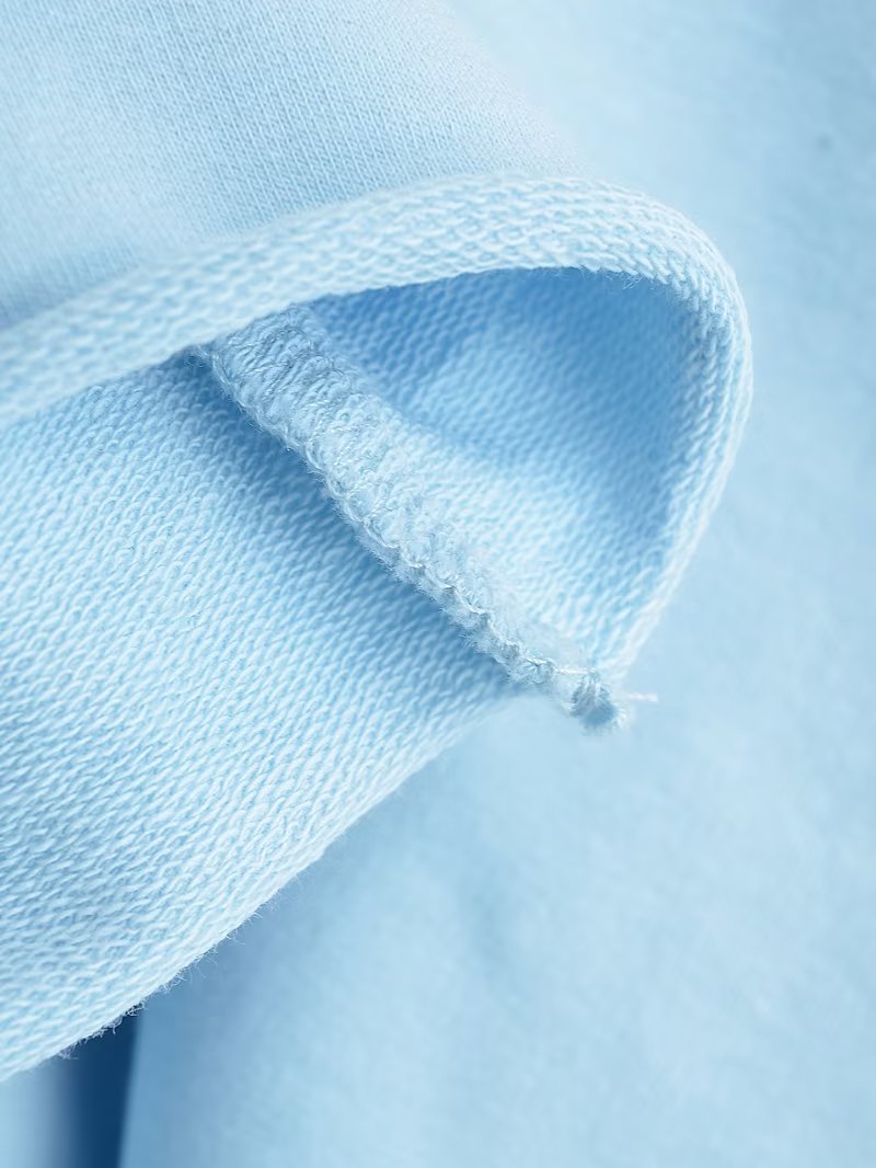 Maglione pullover a maniche lunghe ampio con scollo tondo corto primaverile