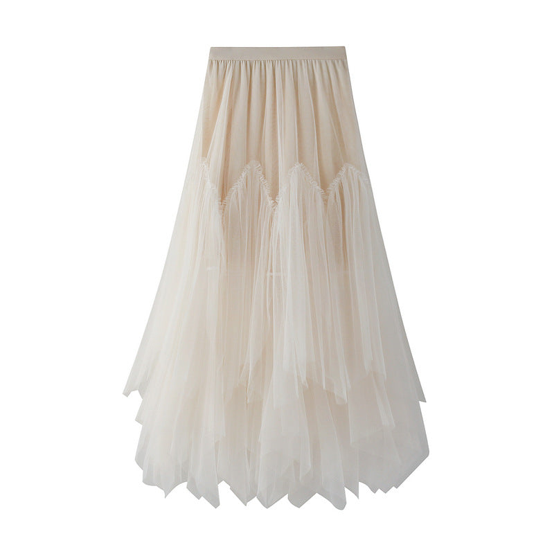 Mid-Length A line Skirt