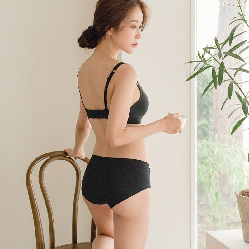 Korean Seamless Square Collar Tube Top Underwear