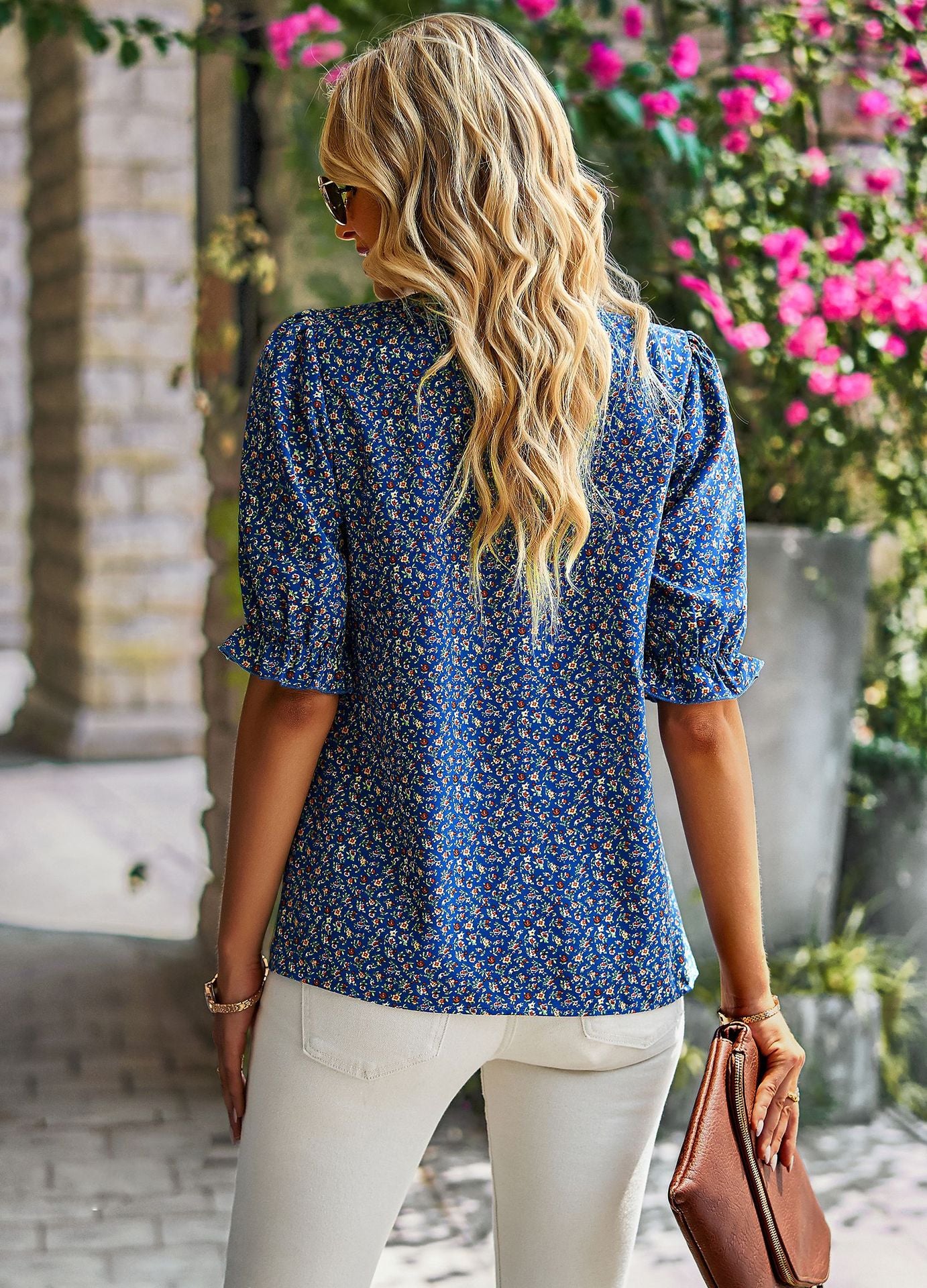 Floral Vacation Blouse