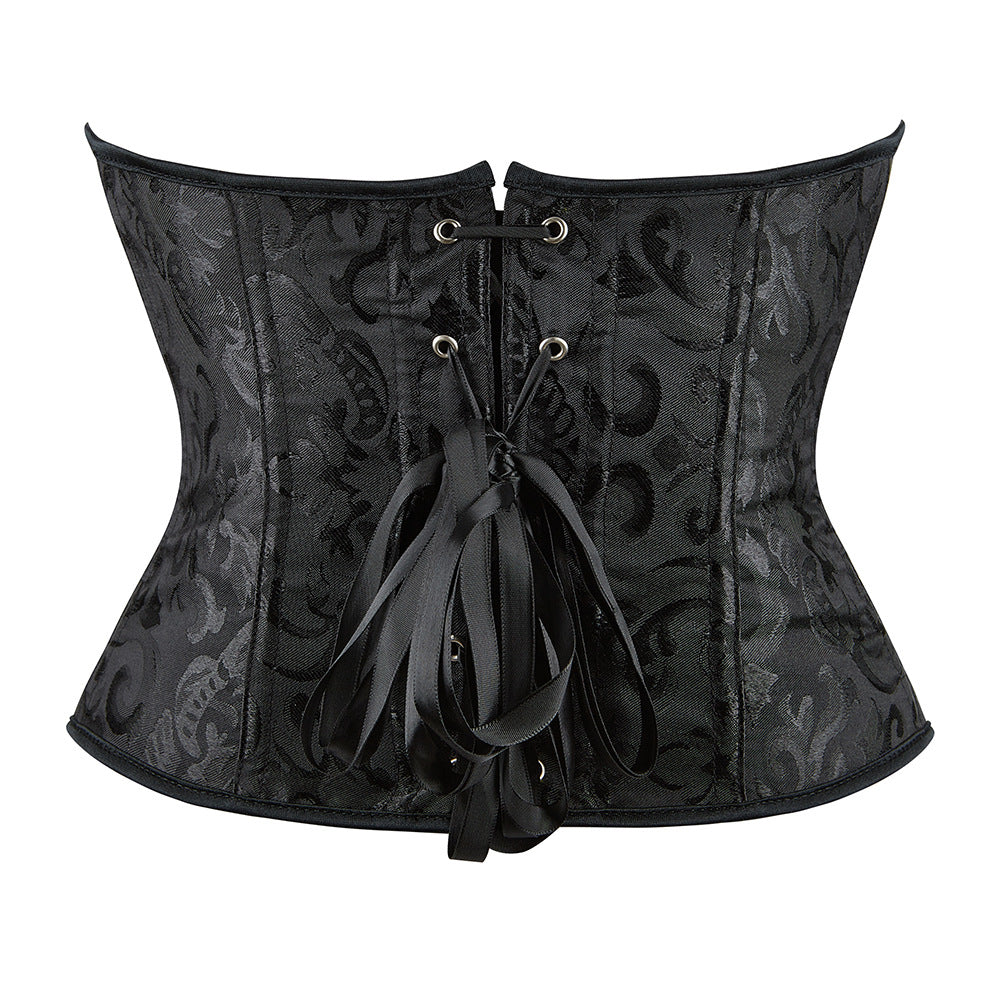 Street Sexy Wrapped Chest Boning Corset