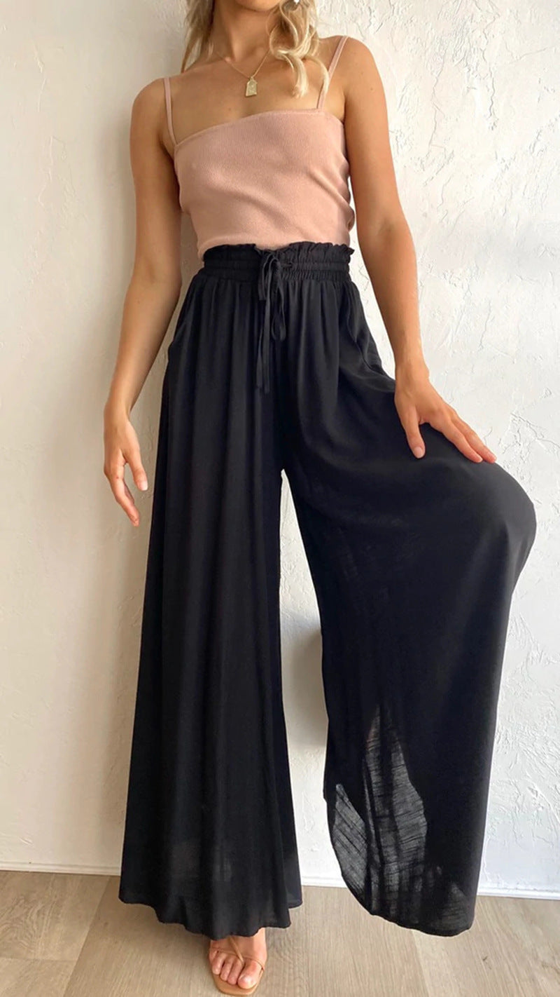 Casual Wide Leg Loose Casual Trousers
