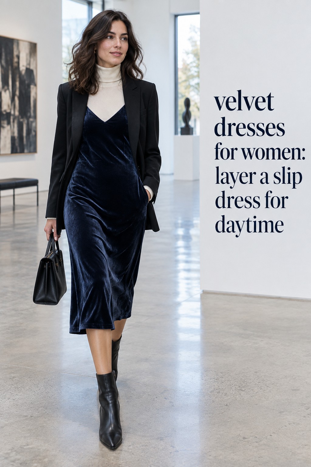velvet dresses for women navy slip dress layered for daytime